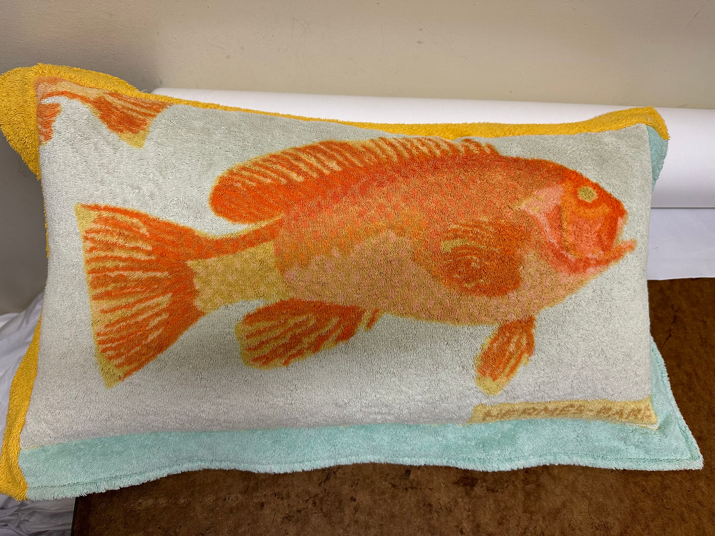 Vintage Towel Pillows