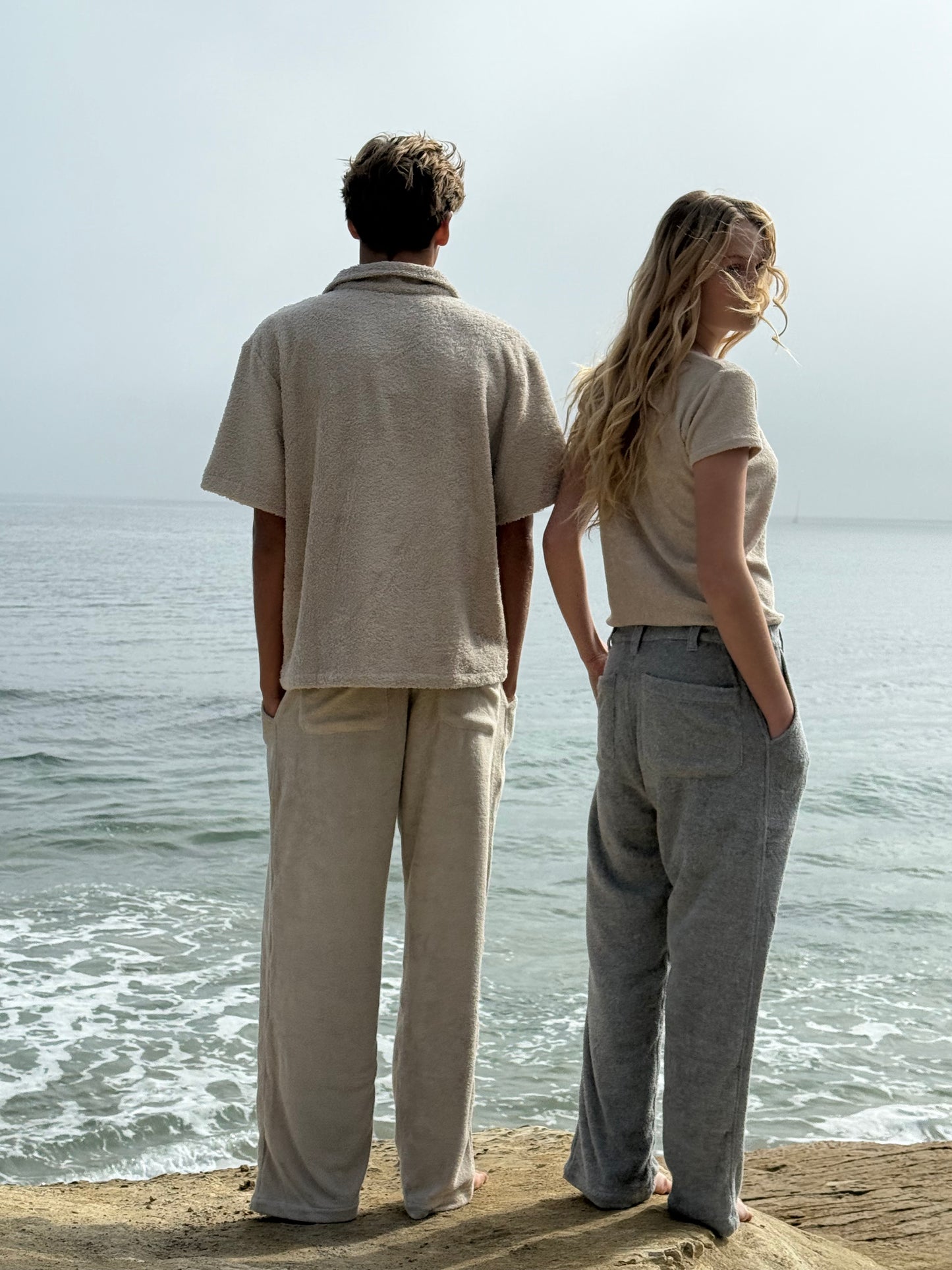 The Loop Belt Pant - Thin Looped Terry