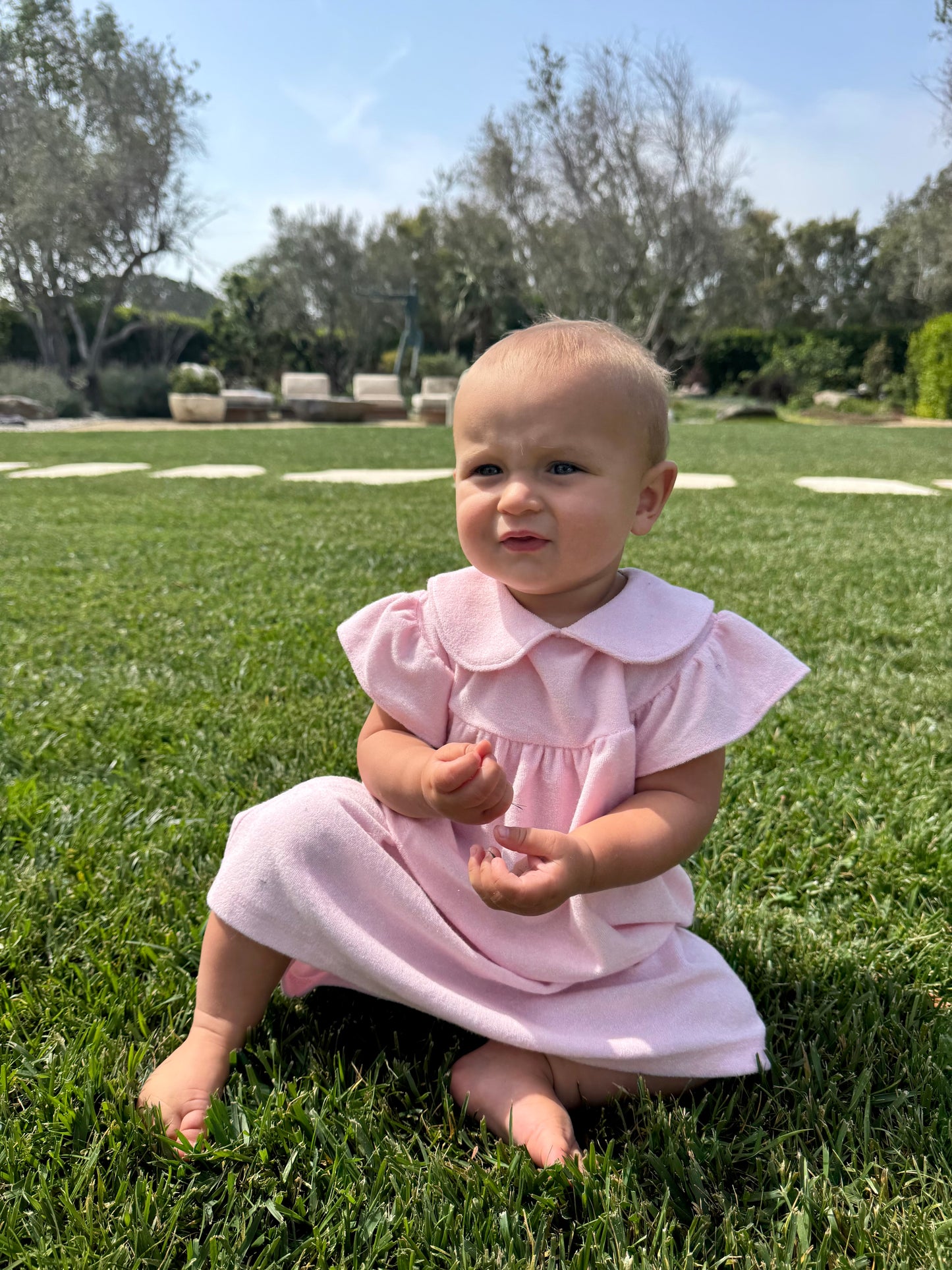 Kids Dress in thin Terry