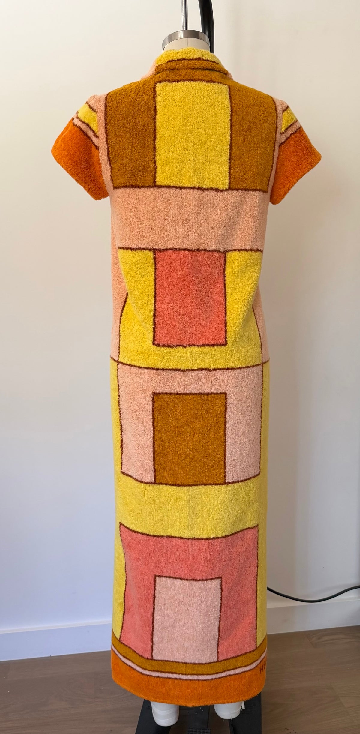 Vintage Long Towel Robe
