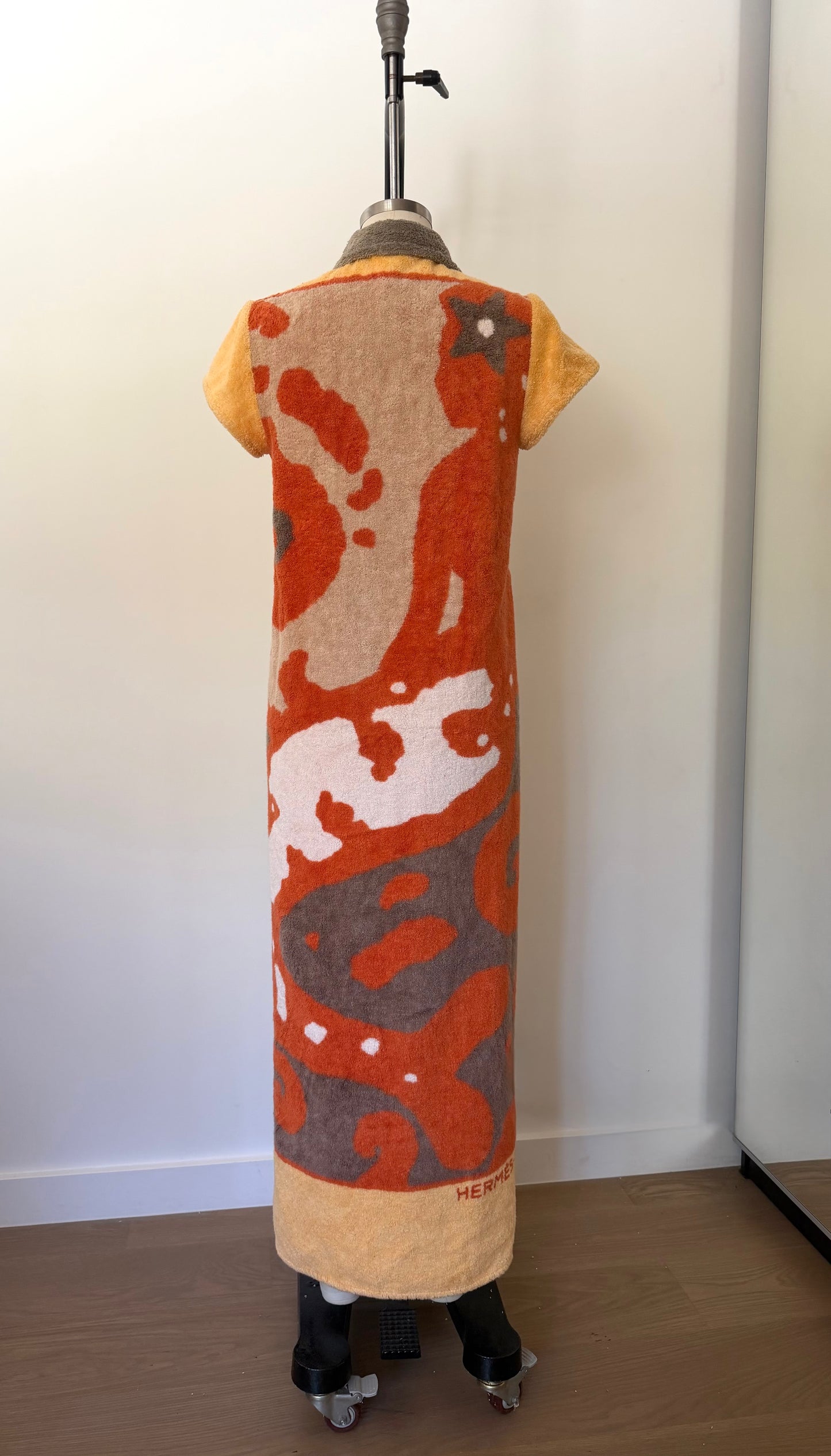 Vintage Long Towel Robe
