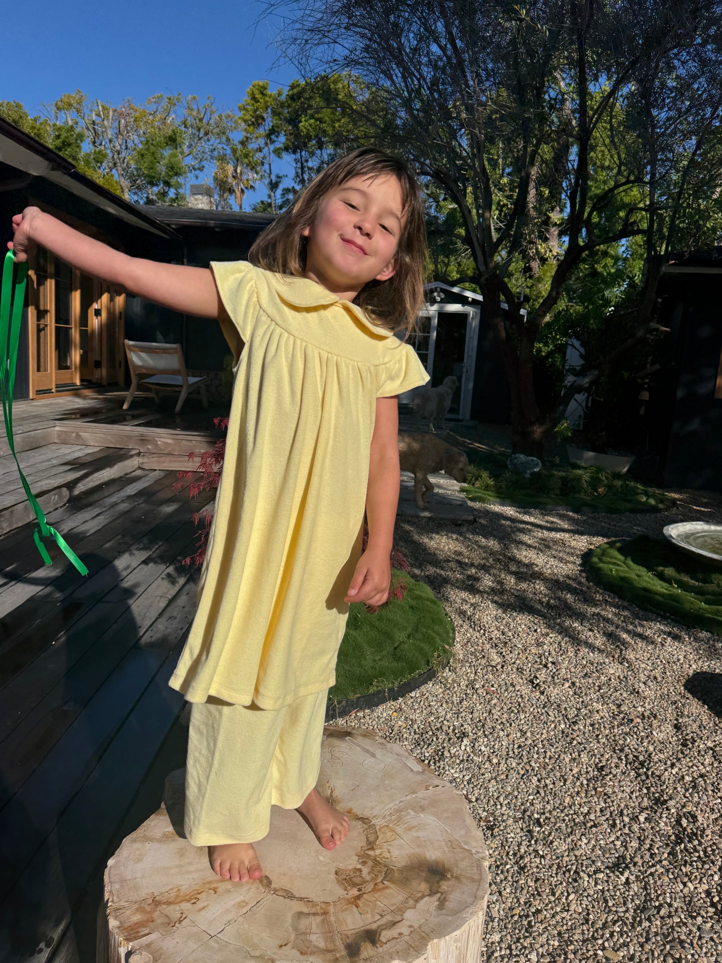 Kids Dress in thin Terry