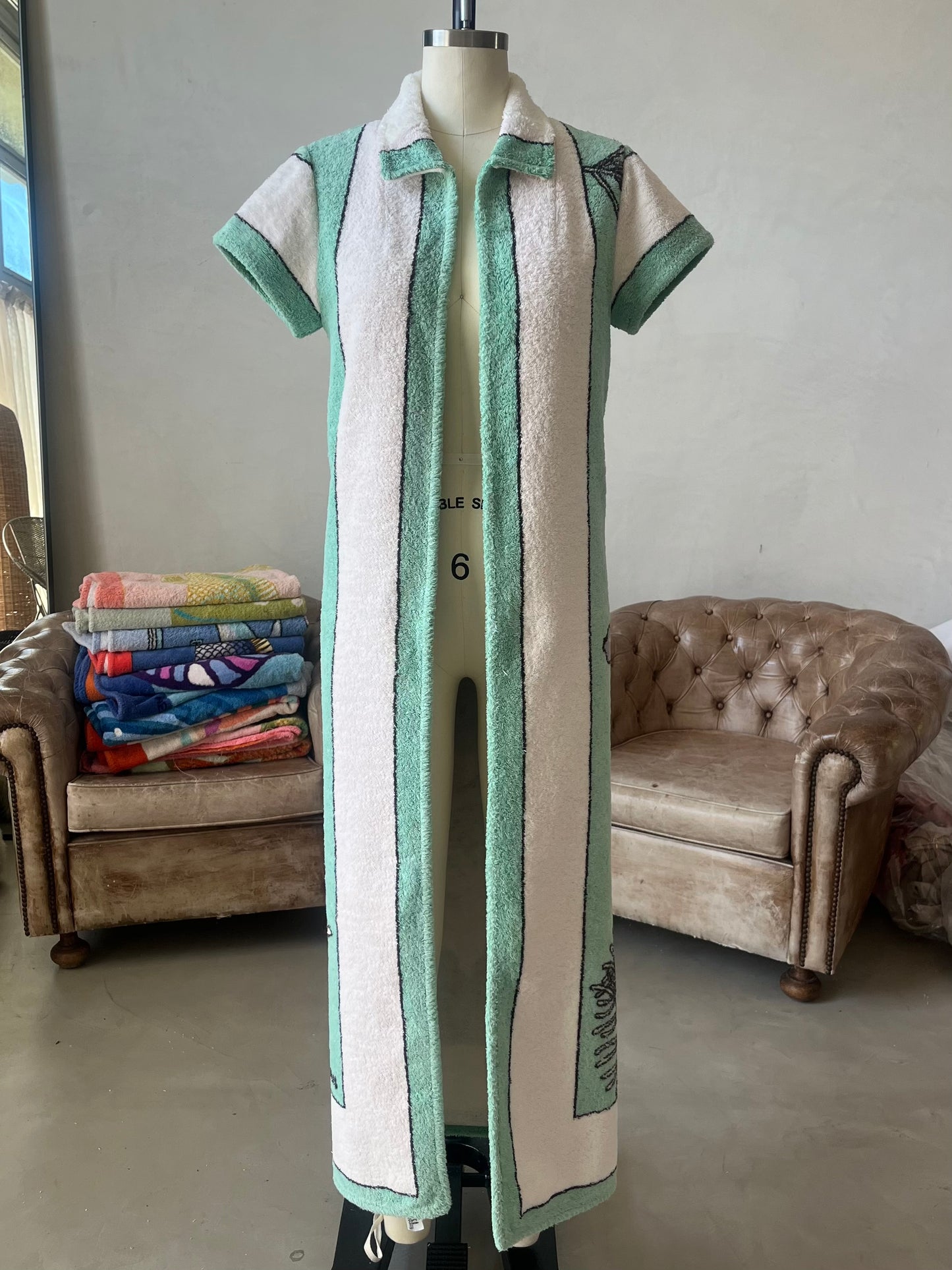 Vintage Towel Robe
