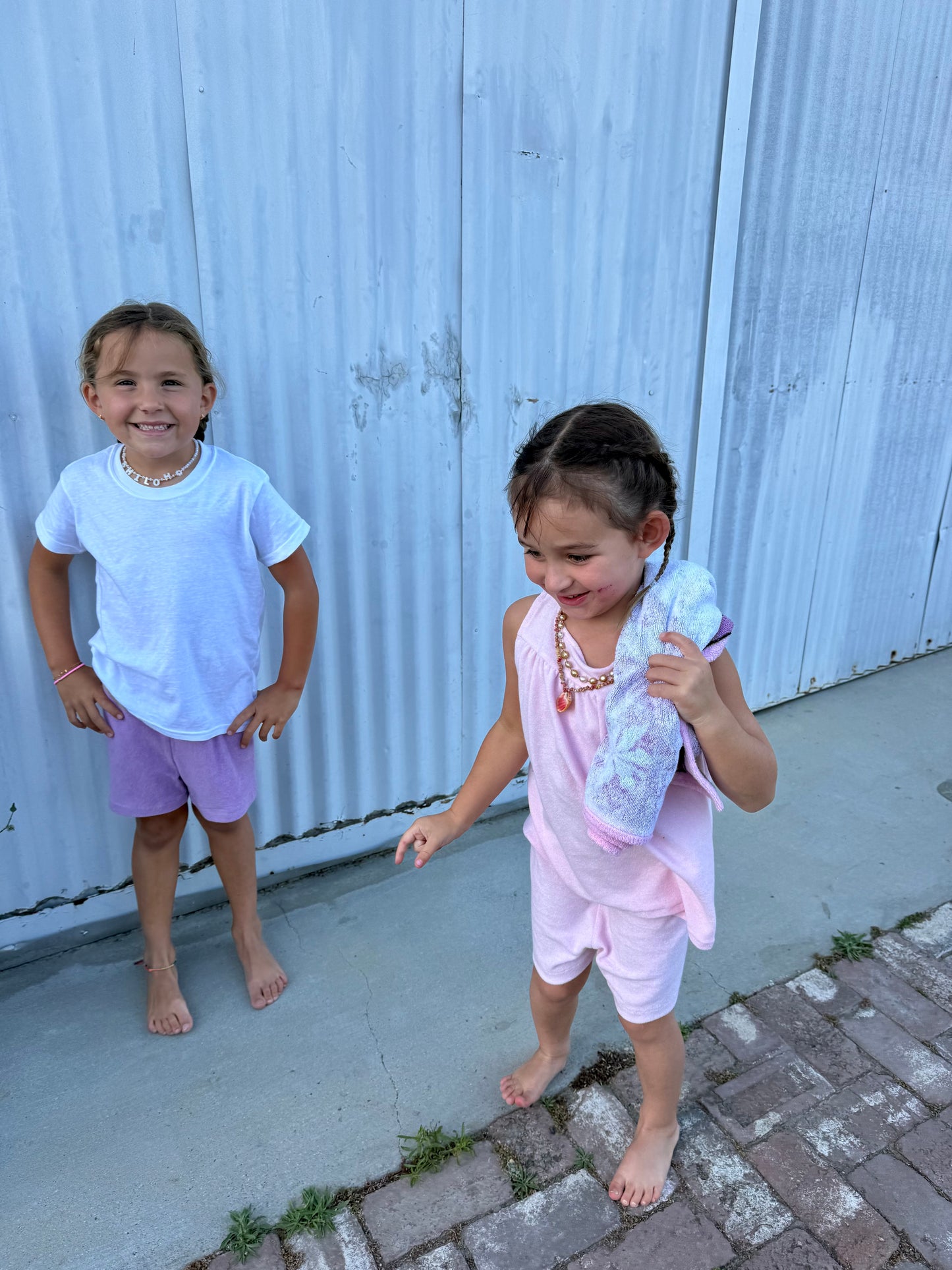 Kids Shorts Thin  Terry