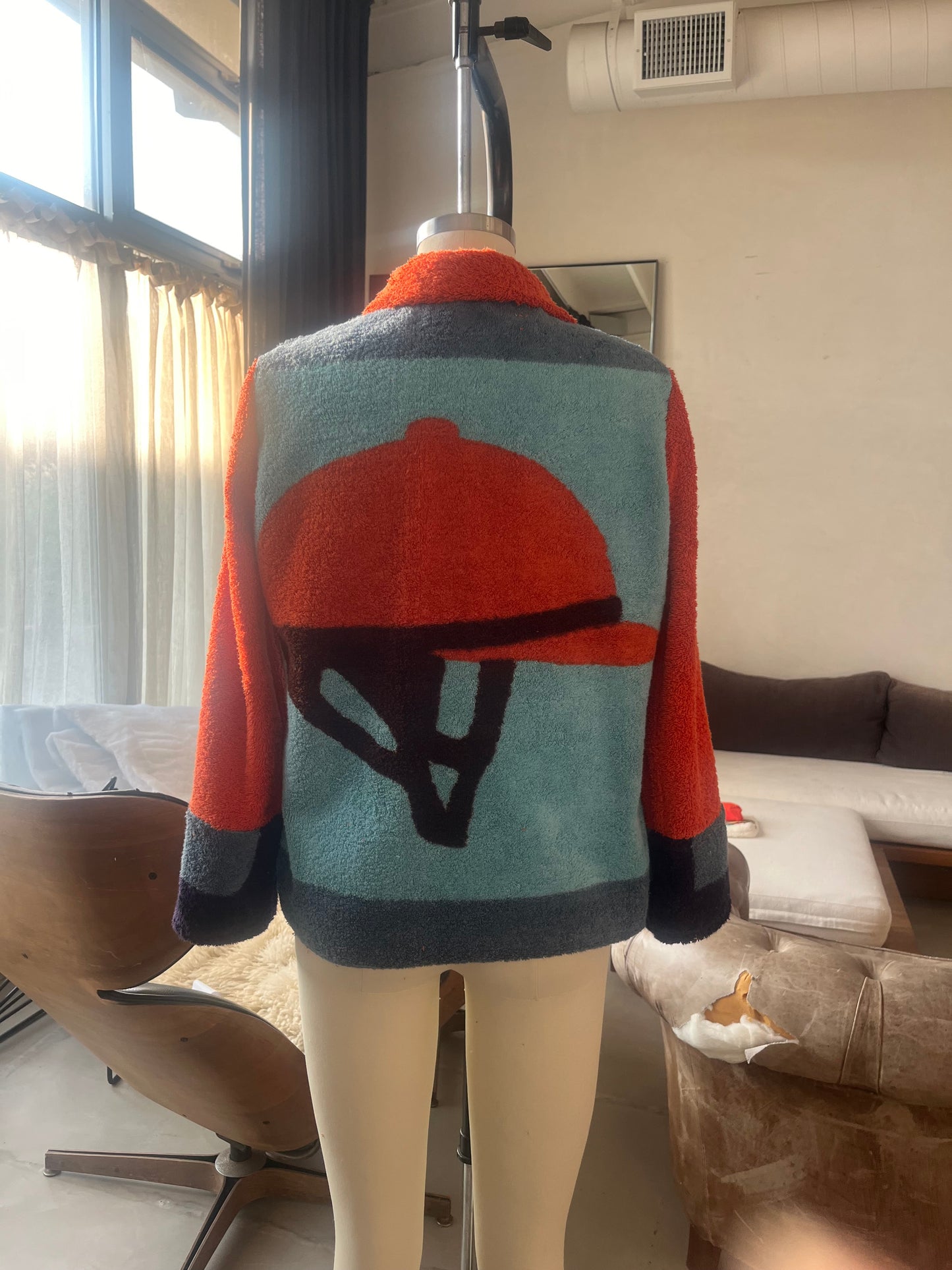 Vintage Towel Long Sleeve Jacket (Copy)