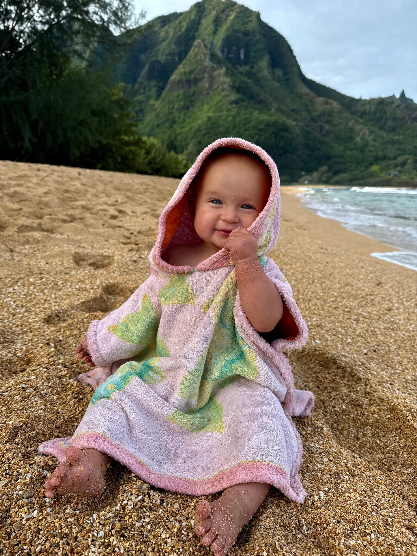 Vintage Kids Poncho