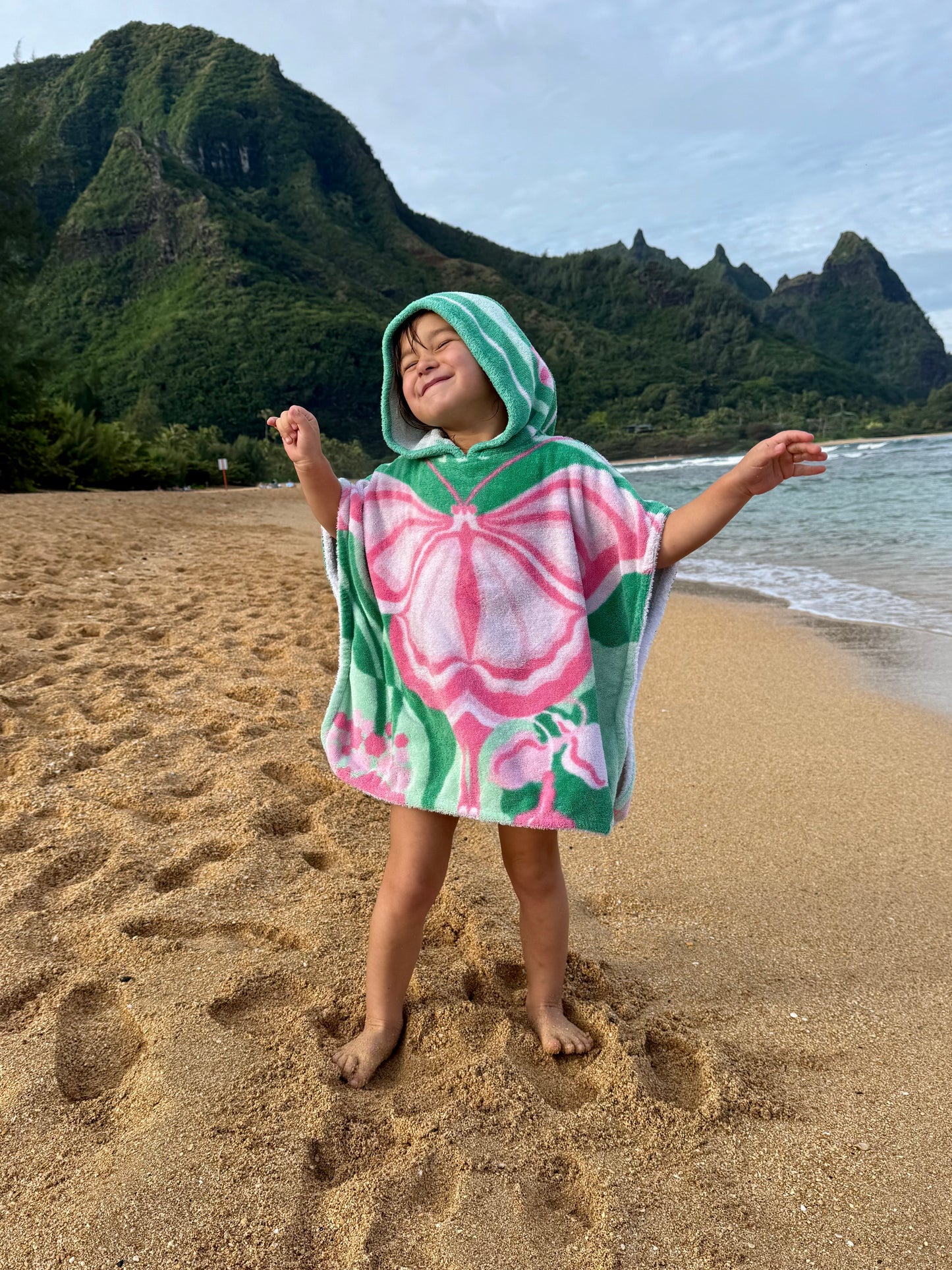 Vintage Kids Poncho