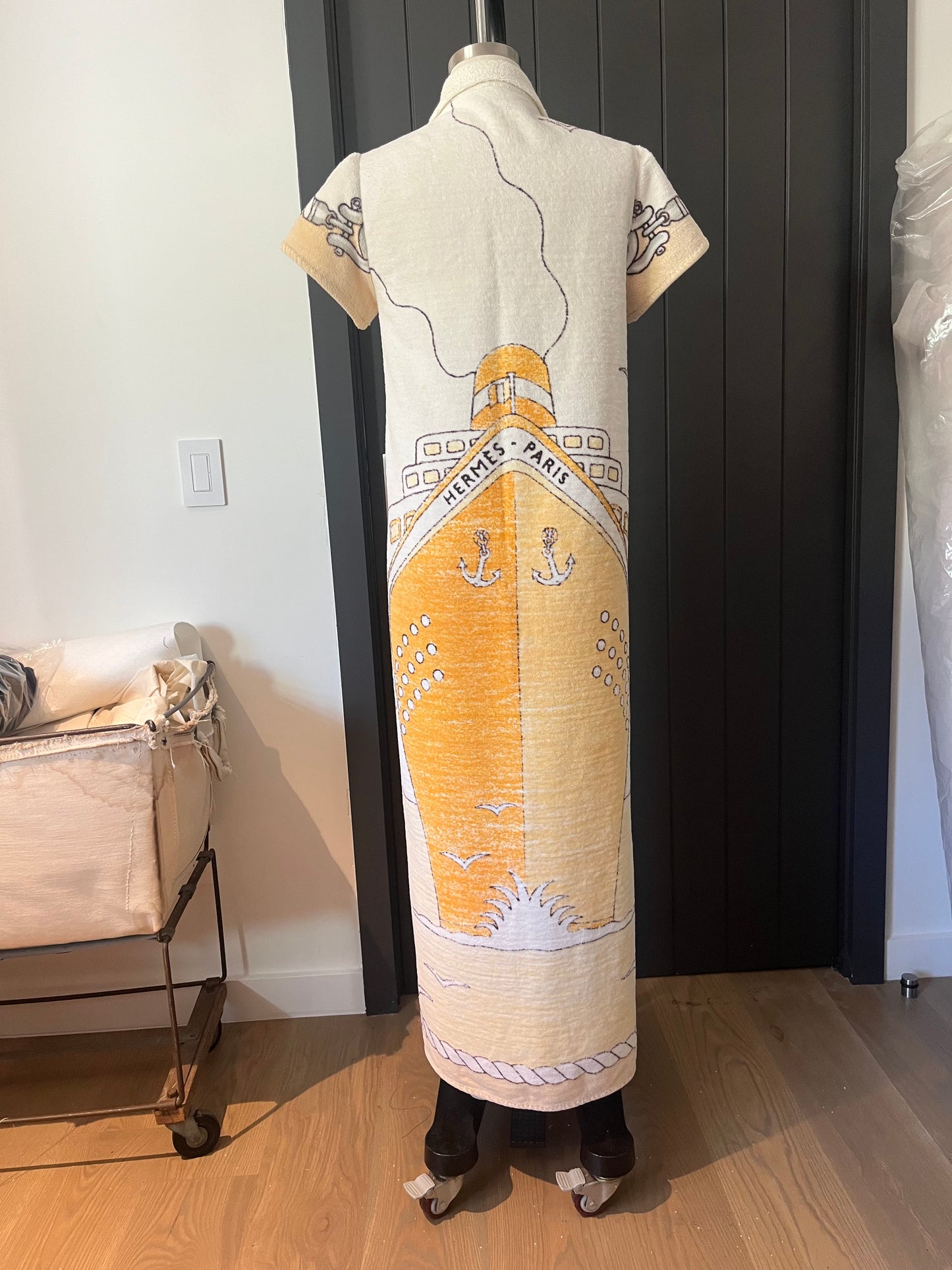 Vintage Towel Robe