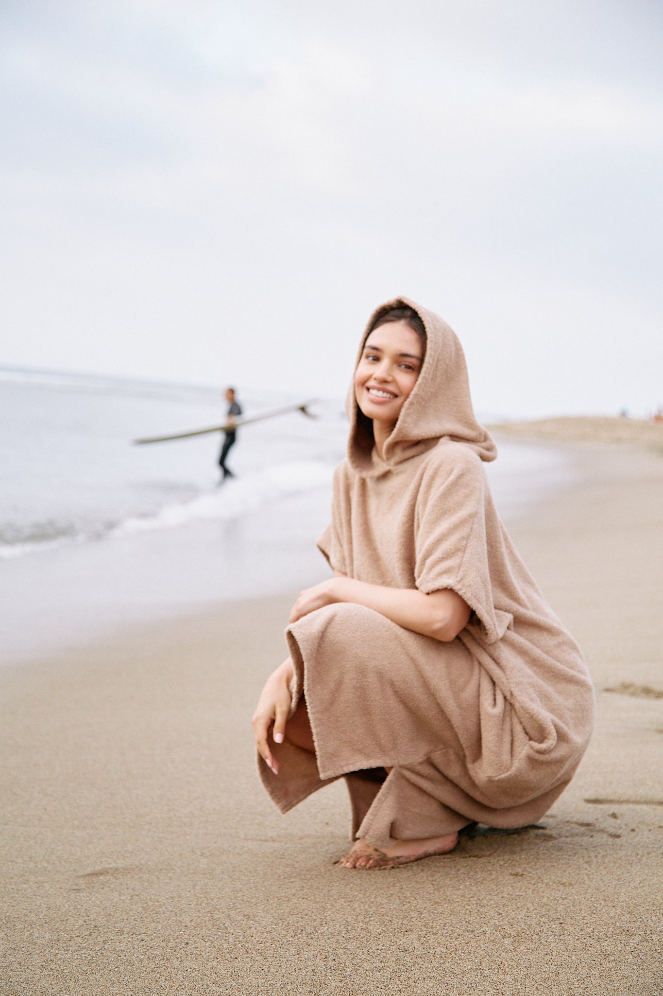 The Surf Changing Poncho - Plush Terry – Simone Fan
