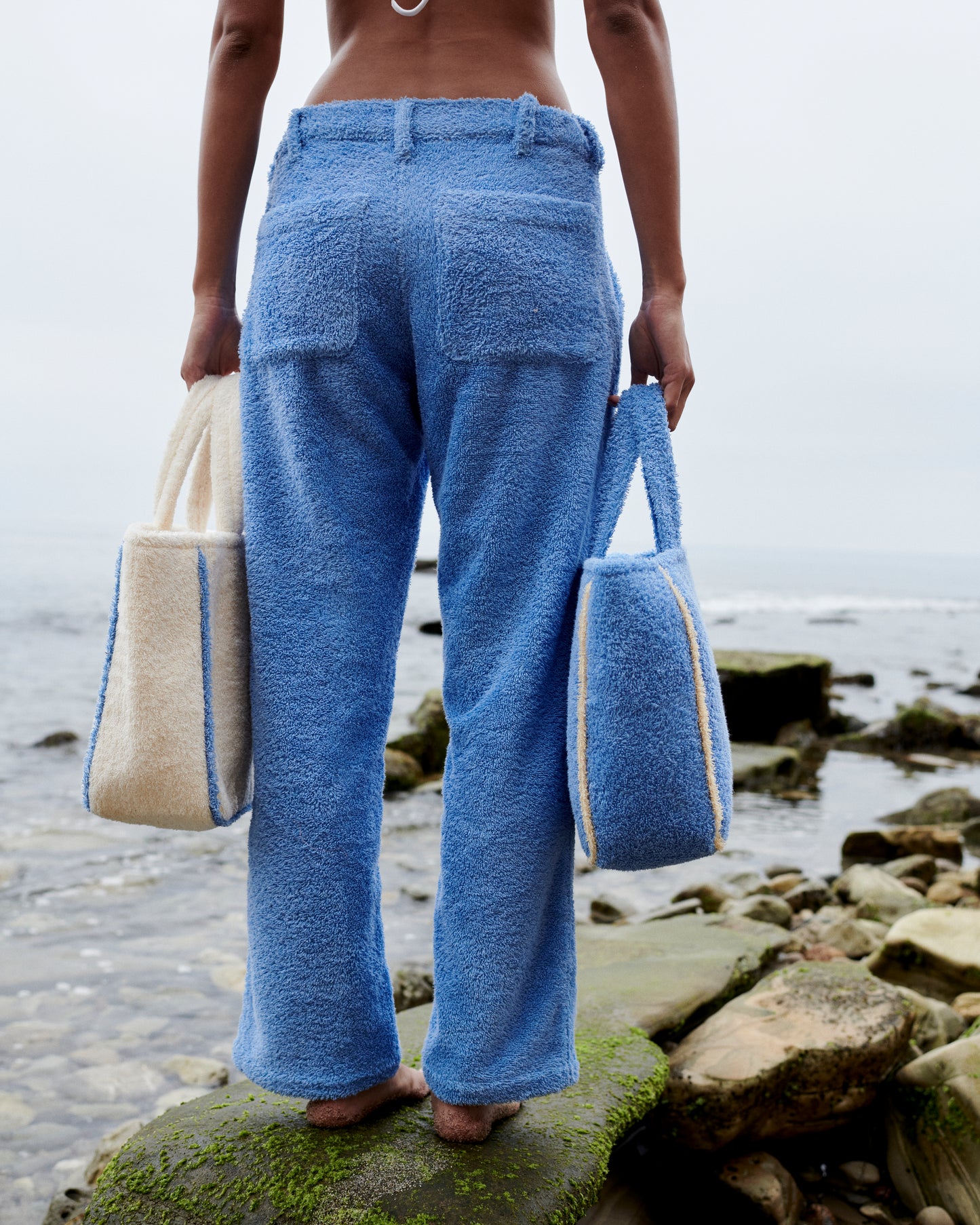 The Loop Belt Pant -  Plush terry