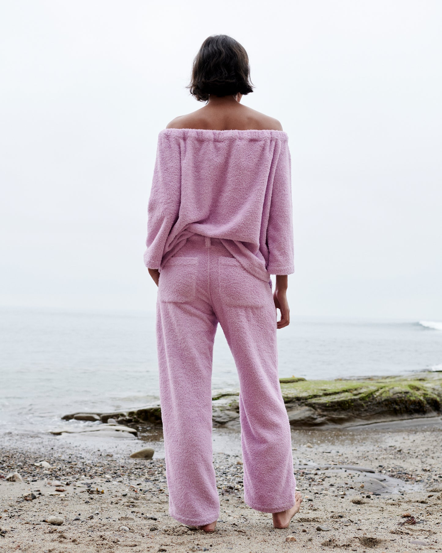 The Loop Belt Pant -  Plush terry