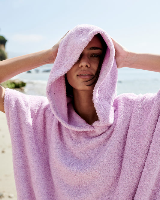 The Surf Changing Poncho - Plush Terry