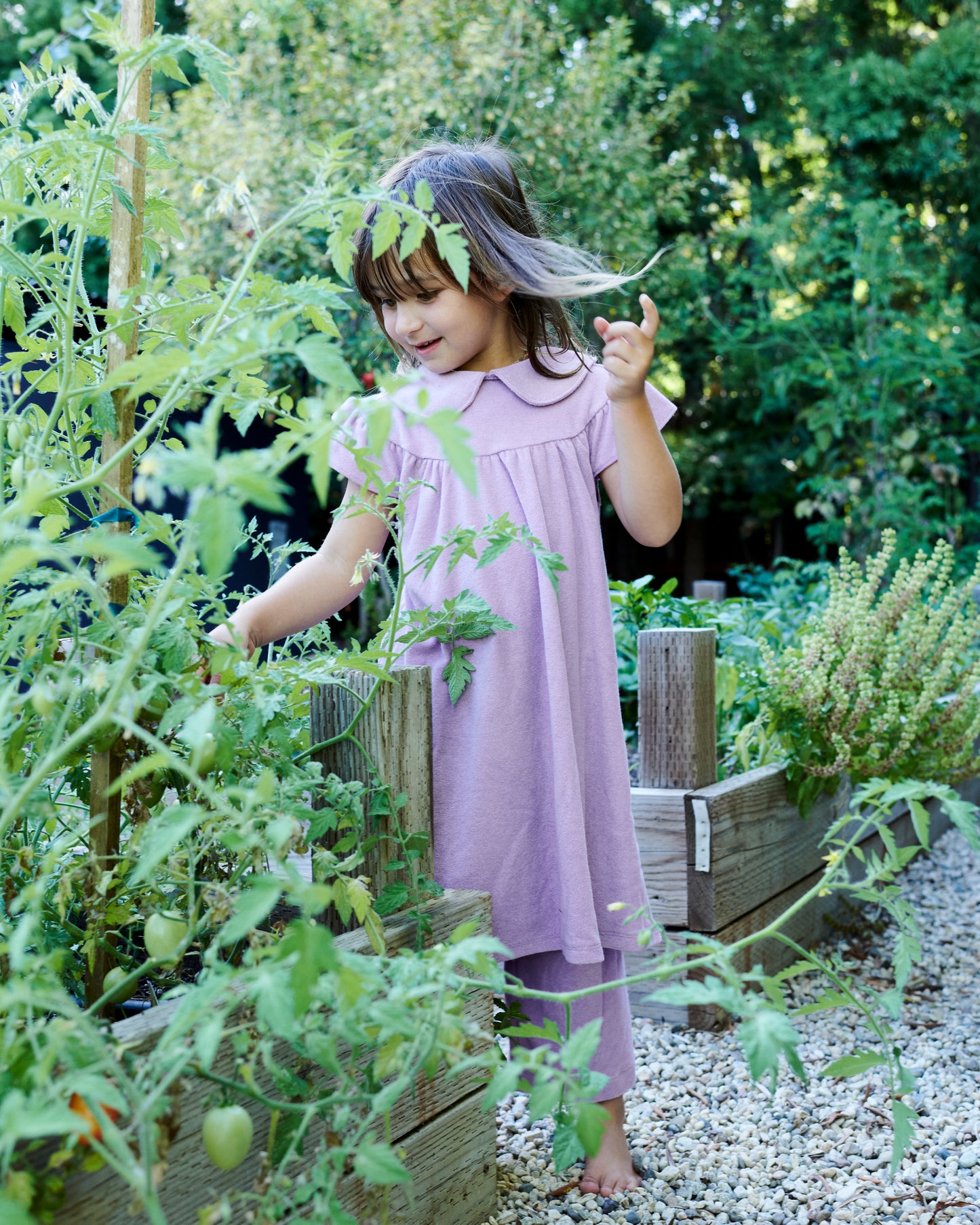 Kids Dress in thin Terry