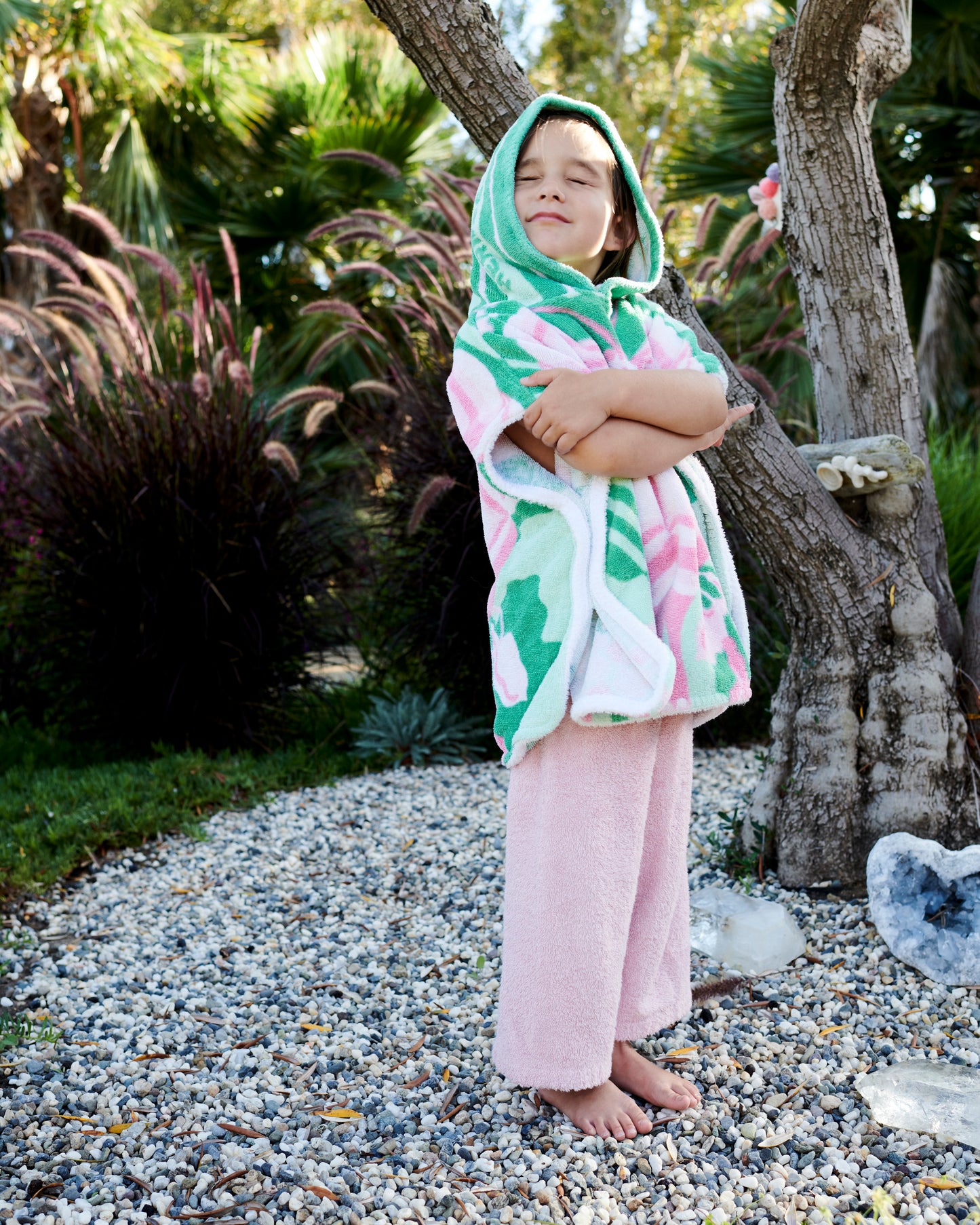 Vintage Kids Poncho
