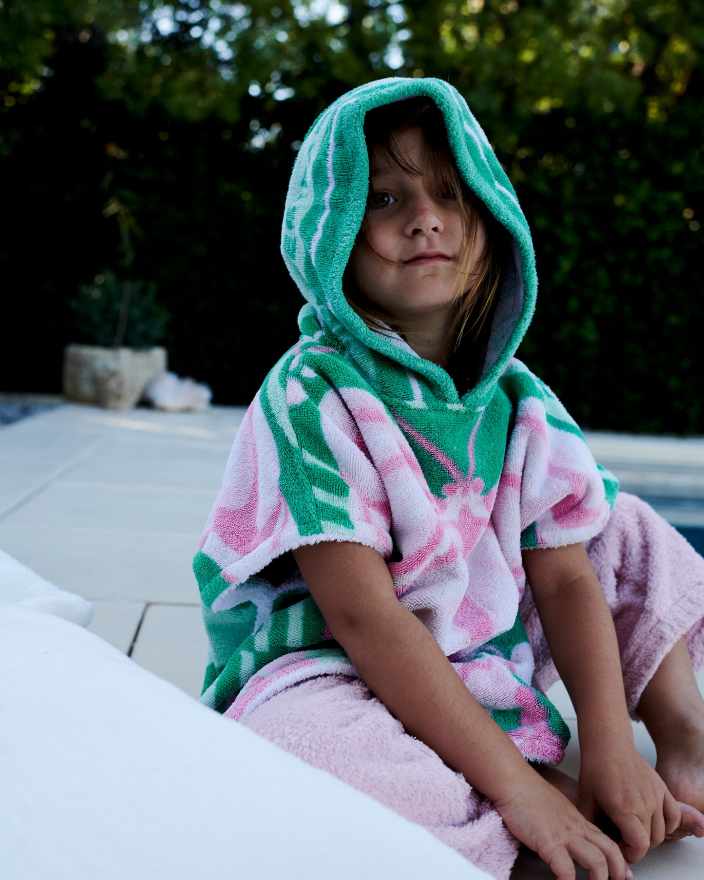 Vintage Kids Poncho