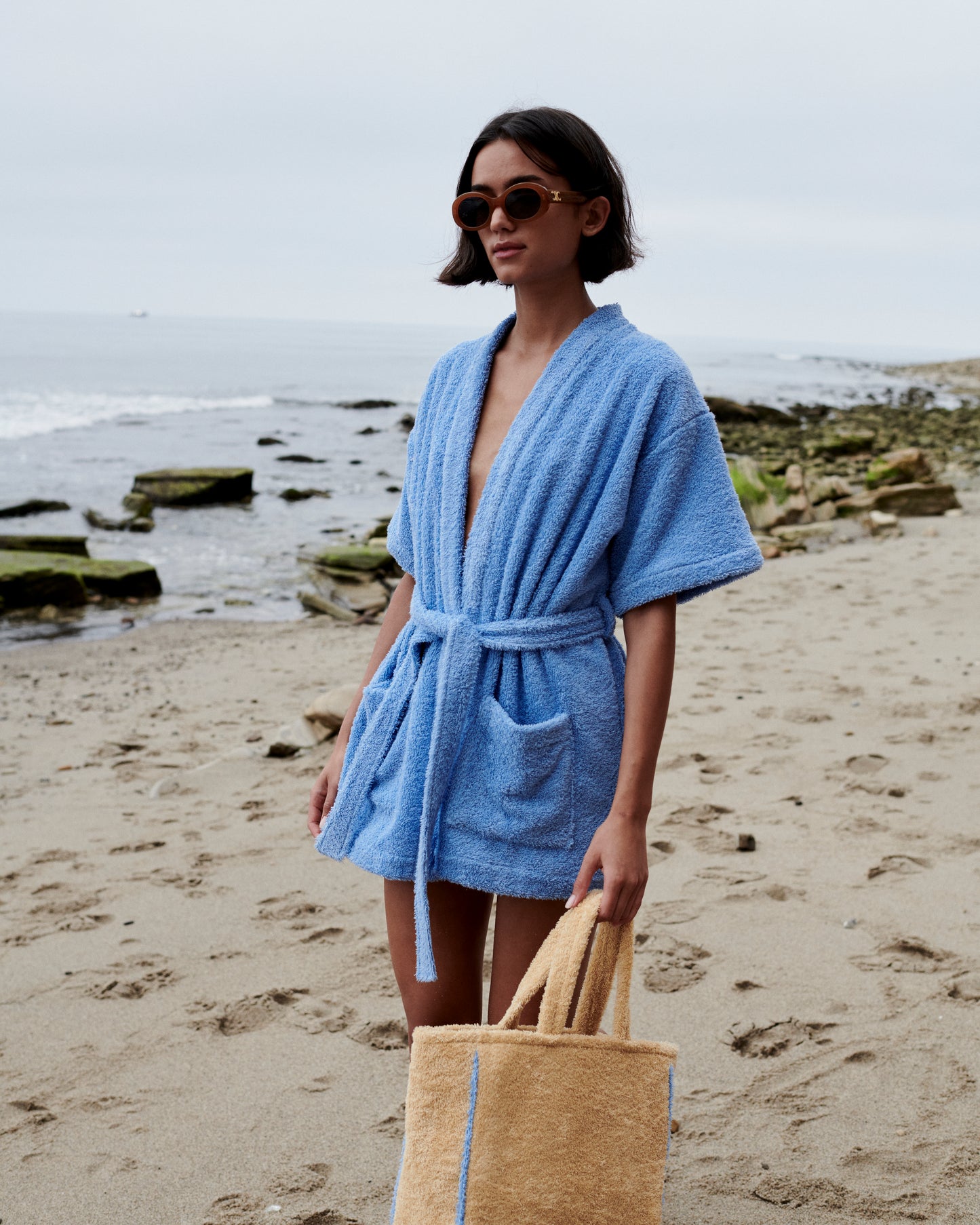 The Short Robe - Plush Terry