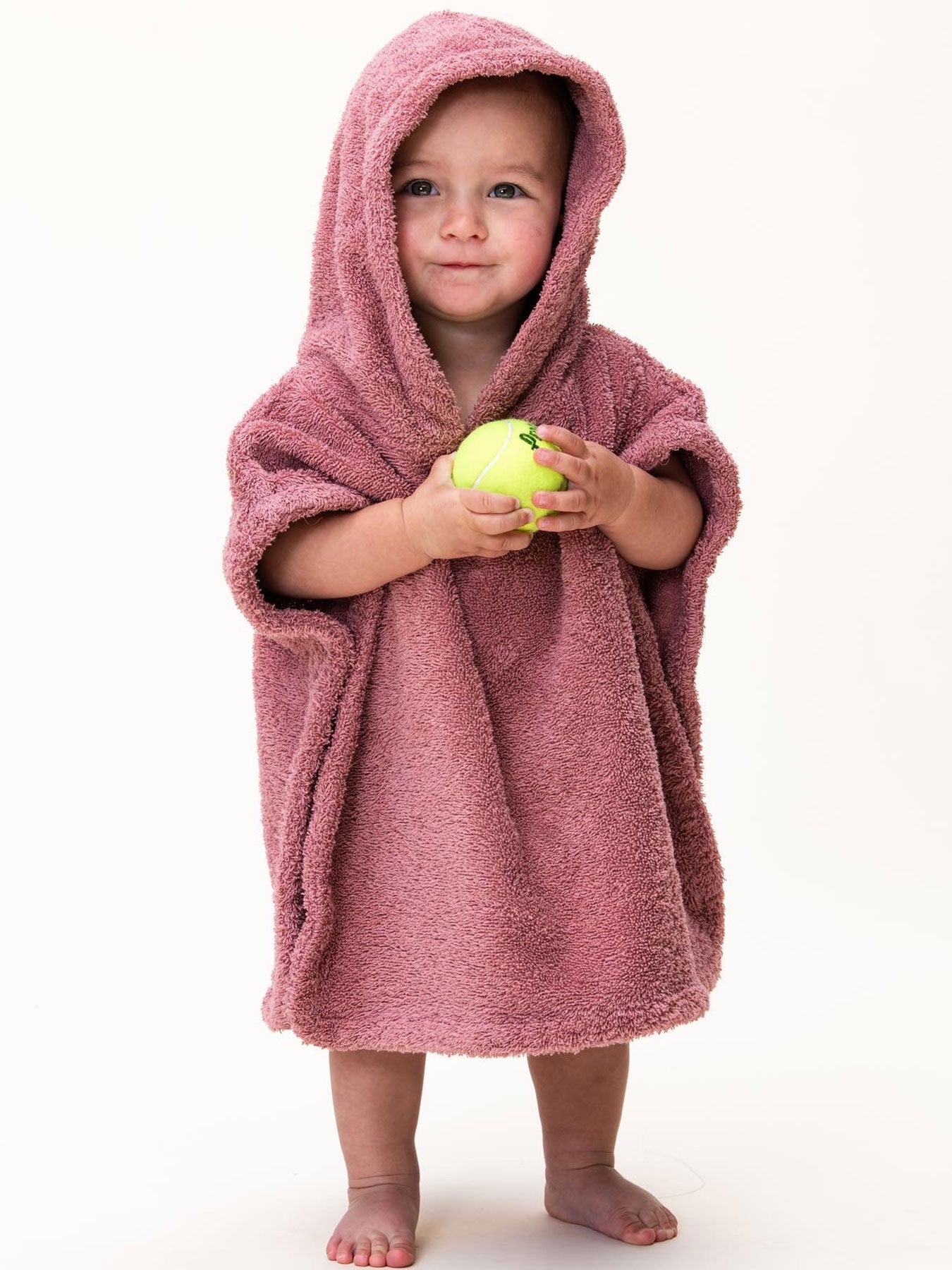 Kids Hooded Poncho Simone Fan